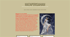 Desktop Screenshot of mataperisaham.com